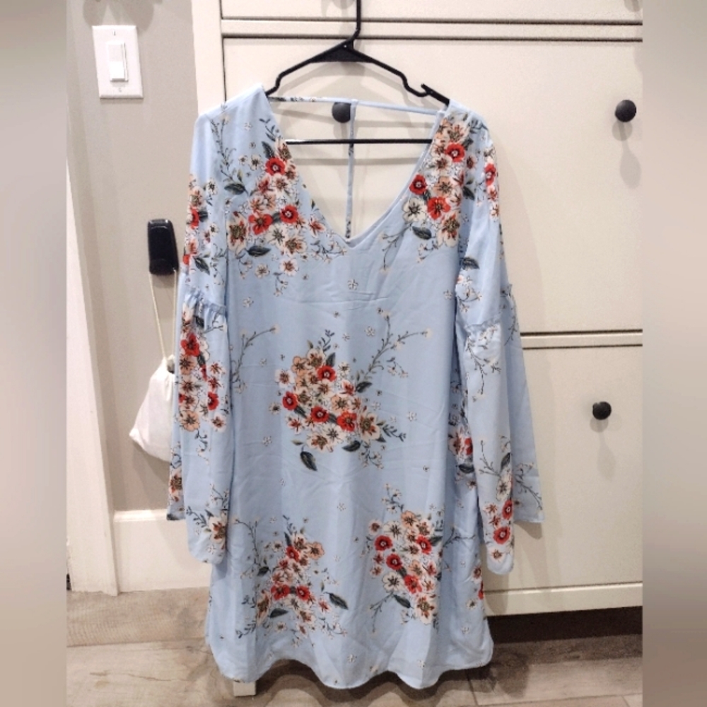 NWT Wrangler Floral Print Mini Dress